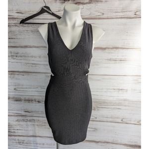 Dynamite Little Black Dress with side cutouts sz Small